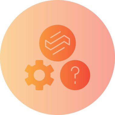 Seo simgesinin vektör illüstrasyonu