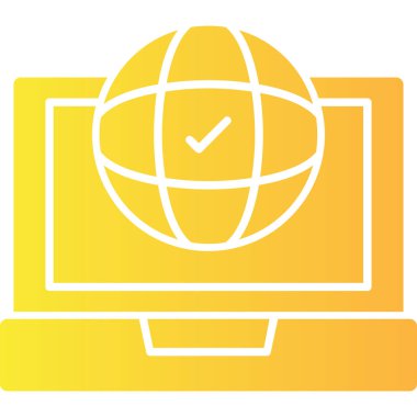 Mark Simgesi Vektör Taslağı Resmini Kontrol Et