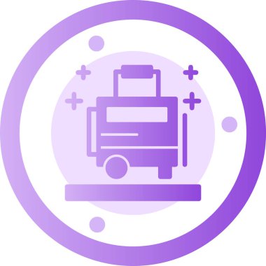 - Araba. Web simgesi basit illüstrasyon