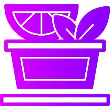 Gıda simgesinin vektör illüstrasyonu