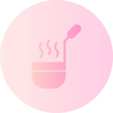 Barbekü. Web simgesi basit illüstrasyon