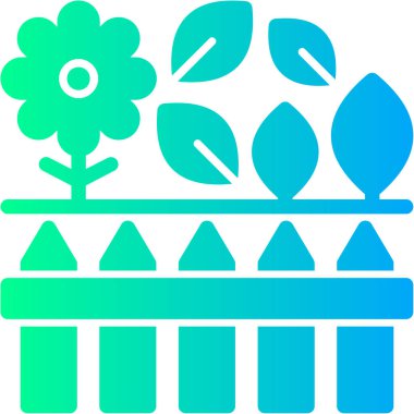 Bitki. Web simgesi basit tasarım