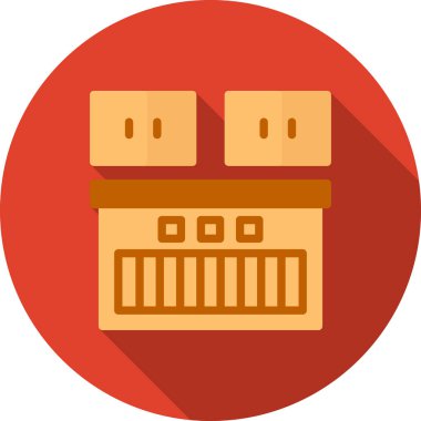 Vektör illüstrasyonu, çizgi film simgesi