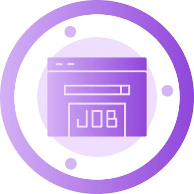 seo modern simgesinin vektör illüstrasyonu