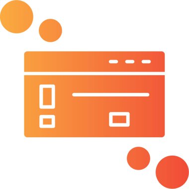 Bilgisayar. Web simgesi vektör illüstrasyonu