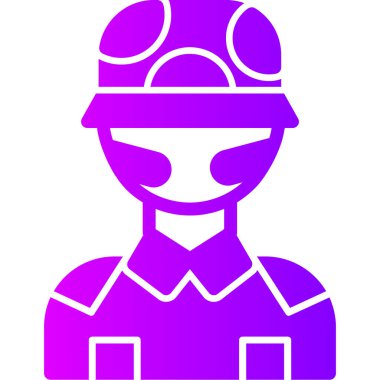 Avatar simgesi, vektör illüstrasyonu