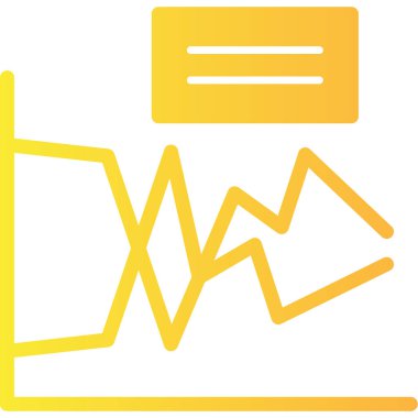 grafik ikonu vektör illüstrasyonu