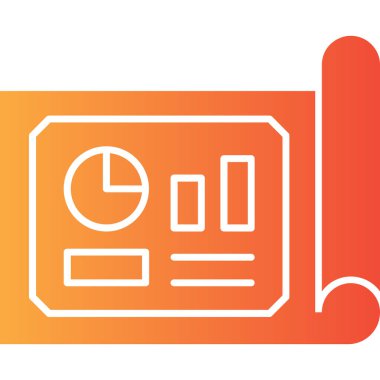 İş ve finans simgesinin vektör illüstrasyonu