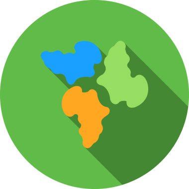 Bir arkaplanın vektör illüstrasyonu