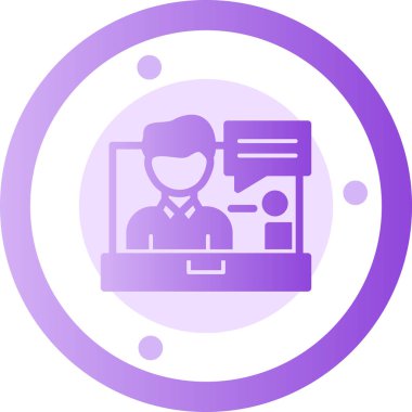 seo modern simgesinin vektör illüstrasyonu