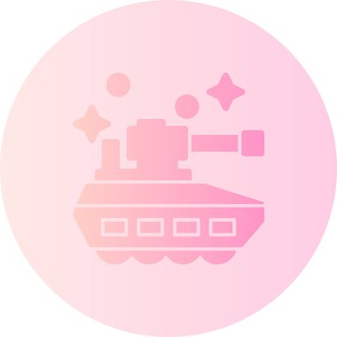 Gemi simgesi vektör illüstrasyonu