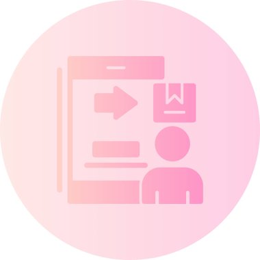 seo modern simgesinin vektör illüstrasyonu