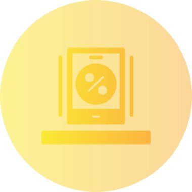 Bir web simgesinin vektör illüstrasyonu