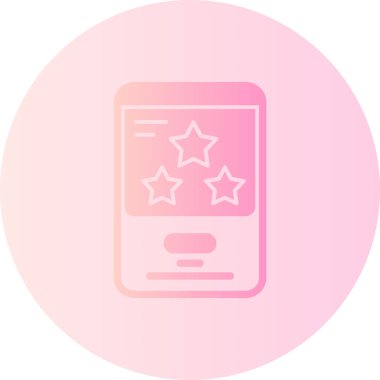 mobil simge vektör illüstrasyonu