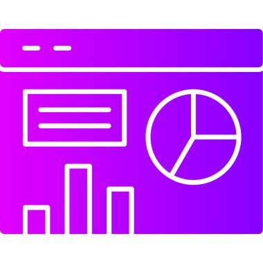 seo modern simgesinin vektör illüstrasyonu