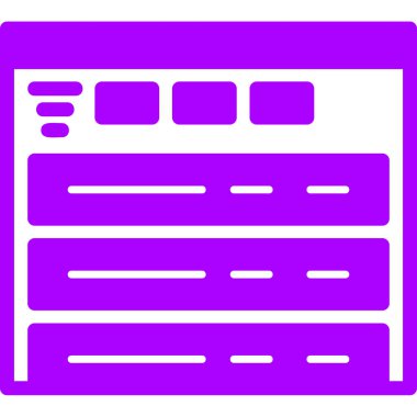 bilgisayar web simgesi basit tasarım