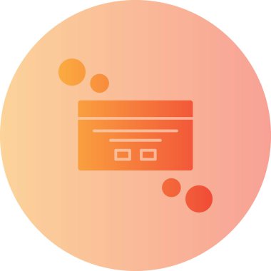 Web simgesi, vektör illüstrasyonu