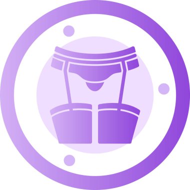 Simge vektör illüstrasyon tasarımını kısaltır