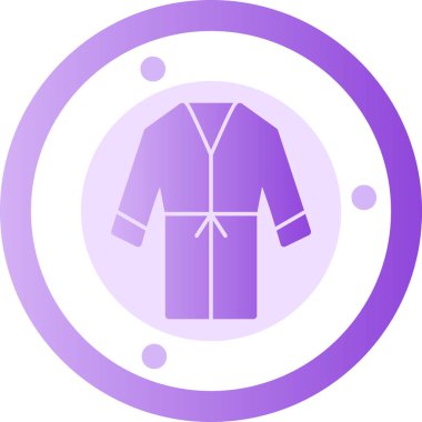 giysi simgesinin vektör illüstrasyonu