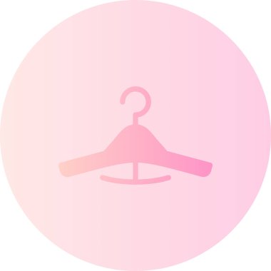 Askı. Web simgesi basit illüstrasyon