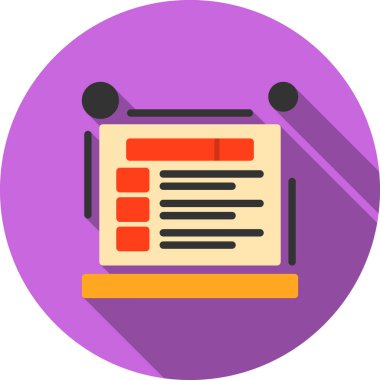 iş belgesi vektör simgesi