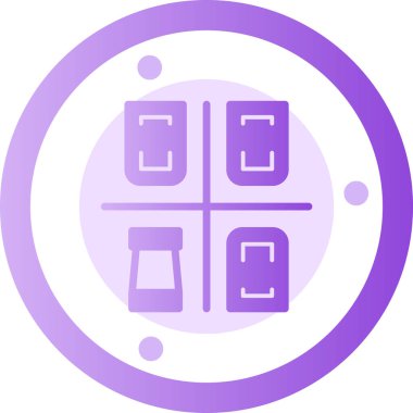 oyun simgesi vektör çizimi