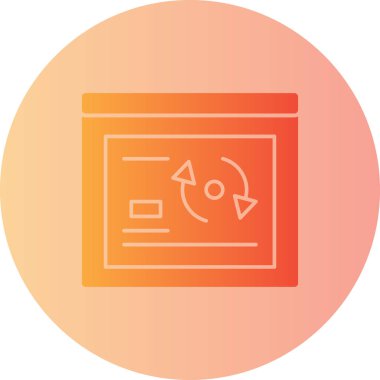 seo modern simgesinin vektör illüstrasyonu