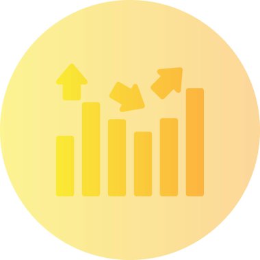 grafik ikonu vektör illüstrasyonu