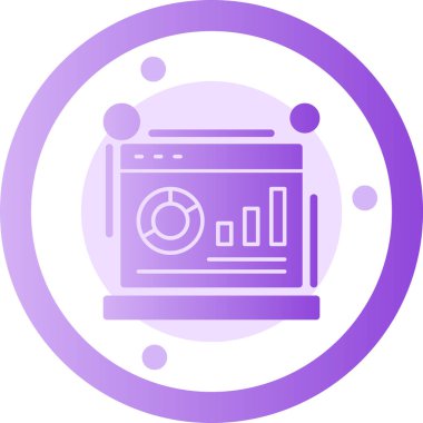 seo modern simgesinin vektör illüstrasyonu