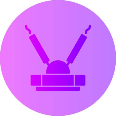 Bir simgenin vektör illüstrasyonu