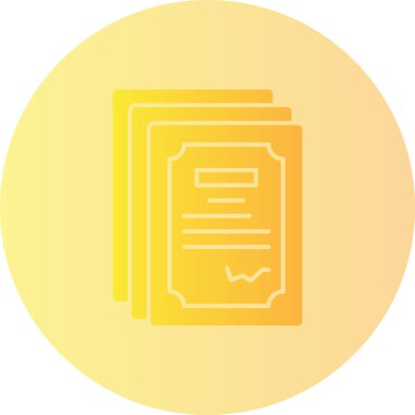 belge web simgesi basit tasarım