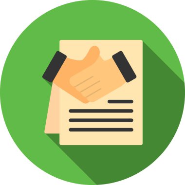 iş sözleşmesi simgesi