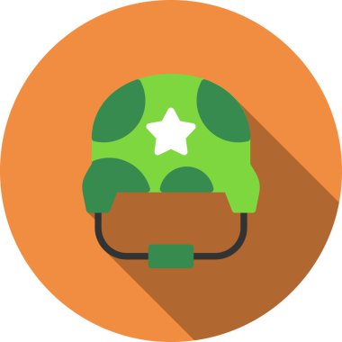 Cadılar Bayramı düz renkli simge.