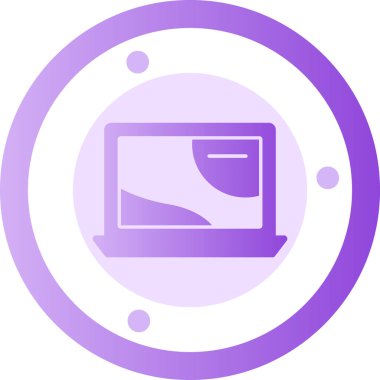 Modern simgenin vektör illüstrasyonu