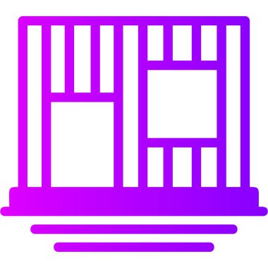 pencere web simgesi basit tasarım