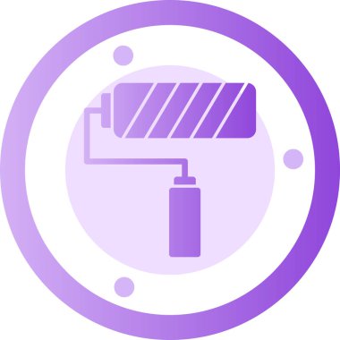 Boya simge vektör çizim