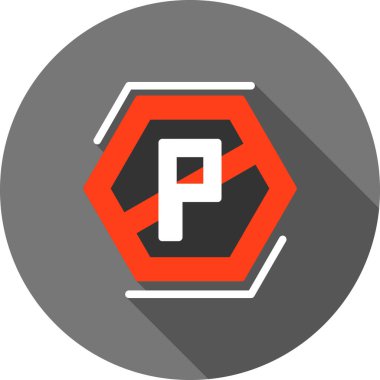 park işareti vektör simgesi tasarımı