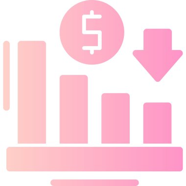 İş büyüme vektör satırı simgesi