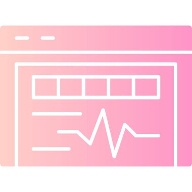 websitesi simgesi vektör illüstrasyonu