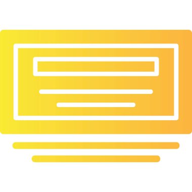 Ağ simgesi. Web sayfasının vektör illüstrasyonu