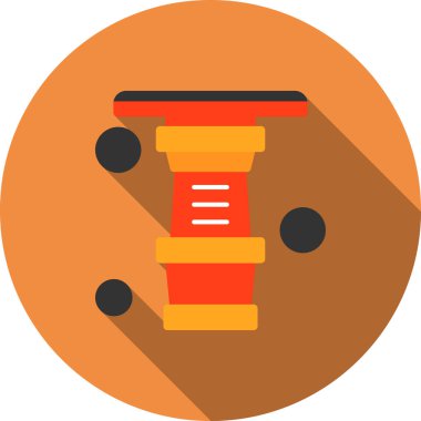 Kahve fincanı. Basit resimleme