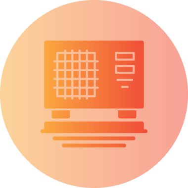 Web simgesi vektör illüstrasyonu