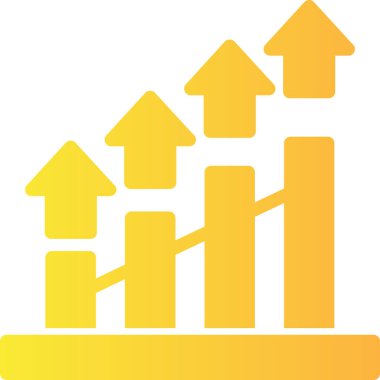 Bar çizelgesi. Web simgesi vektör illüstrasyonu