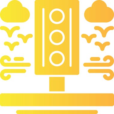 bulut hava illüstrasyon sembol simge vektör