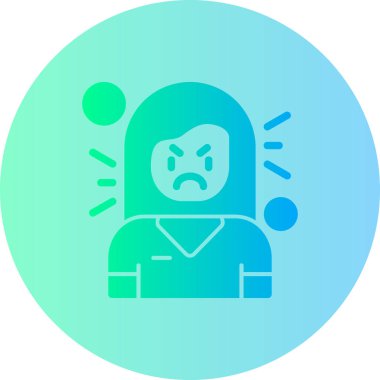 Moda Biçimli Emoji Simgesi İzole Arkaplan