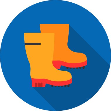 Çizme ikonu vektör illüstrasyonu