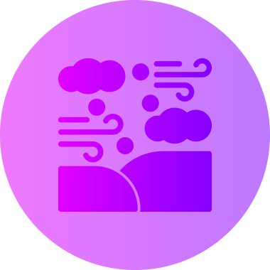 Bulut. Web simgesi basit illüstrasyon