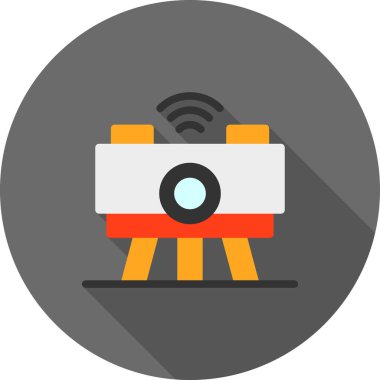 kamera simgesi vektör illüstrasyonu