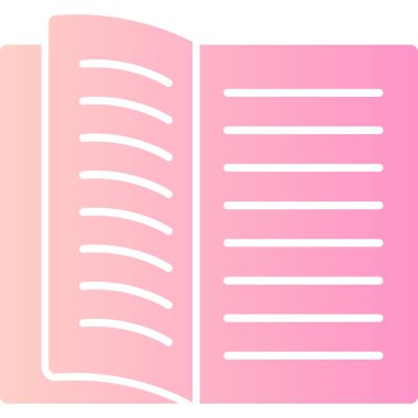 kitap simgesi, vektör illüstrasyon tasarımı