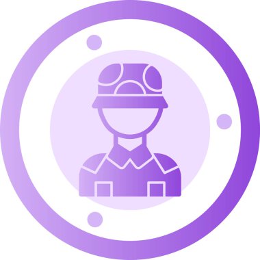 Modern simgenin vektör illüstrasyonu